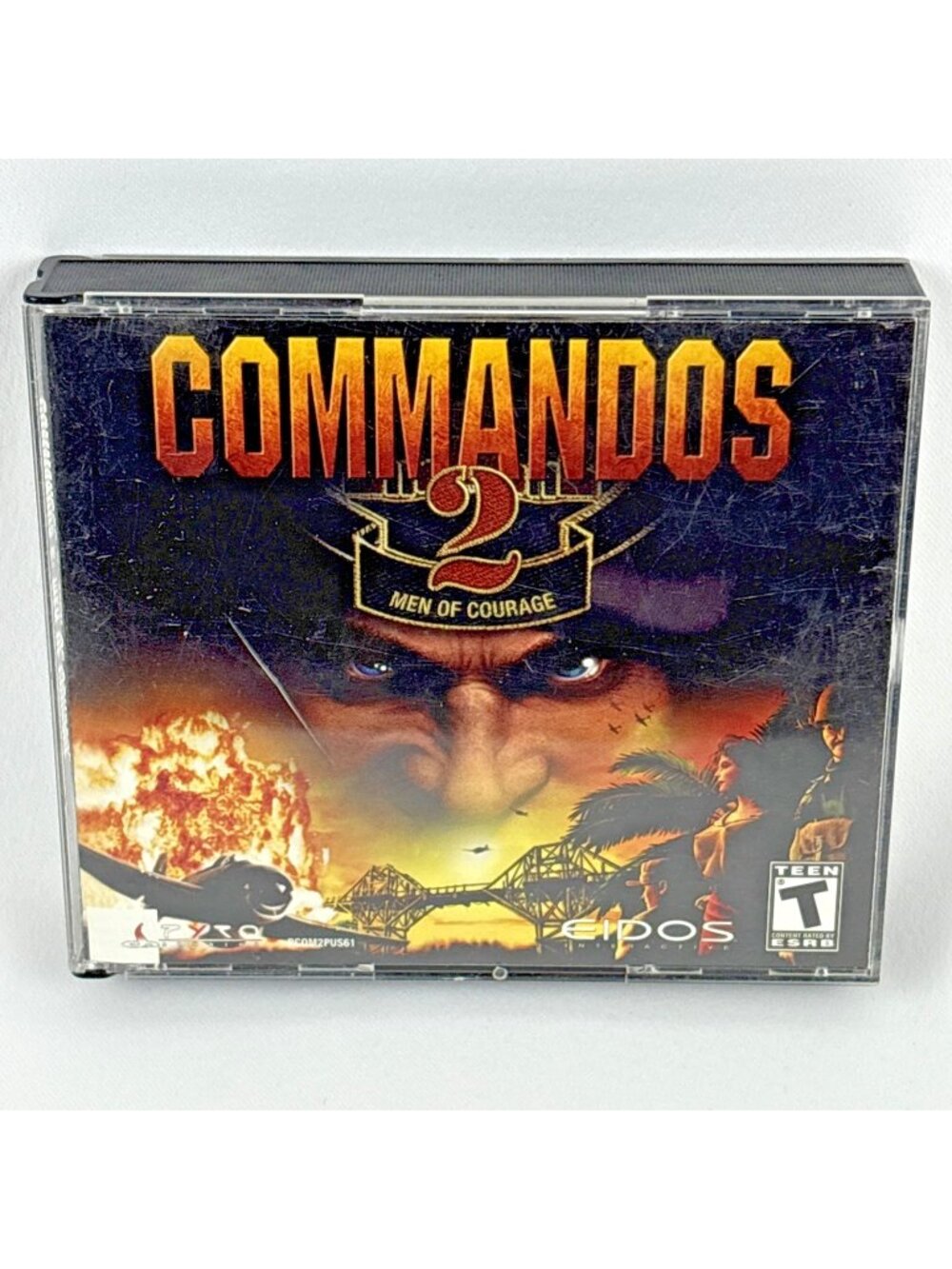 Commandos 2: Men of Courage (PC 3-Disc Set, Jewel Case, 2001) Tested